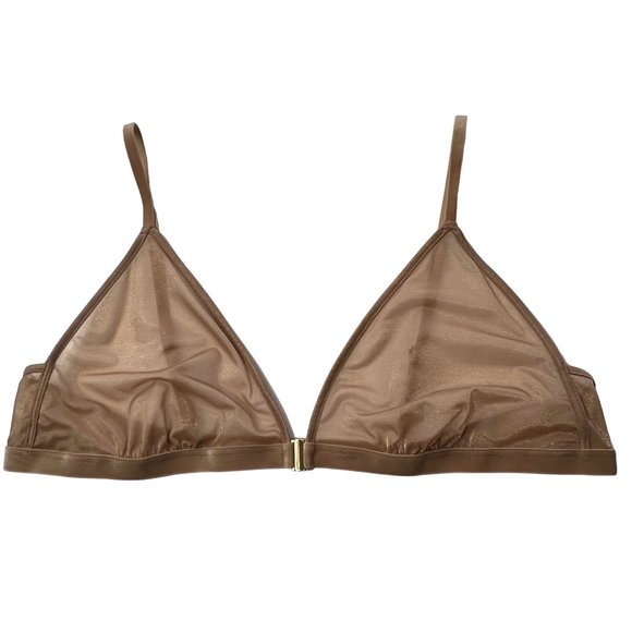 SKIMS Other - SKIMS Glissenette Triangle Bralette NEW Sienna 4X